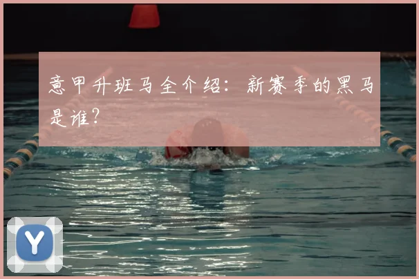意甲升班马全介绍：新赛季的黑马是谁？